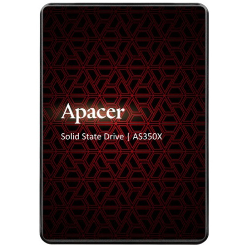 SSD Apacer PANTHER AS350X (AP512GAS350XR-1) 512Gb SATA 2.5" 7mm, R560/W540 Mb/s, IOPS 80K, MTBF 1,5M, 3D NAND, Retail