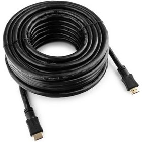 Кабель HDMI Cablexpert CC-HDMI4L-15M, 15м, v2.0, 19M/19M, серия Light, черный, позол.разъемы, экран, пакет