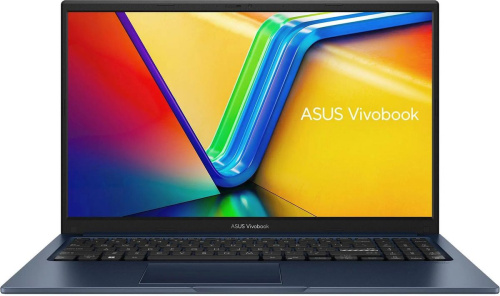Ноутбук ASUS Vivobook 15 X1504VA-BQ4163 15.6", IPS, Intel Core 7 150U 1.8ГГц, 10-ядерный, 16ГБ DDR4, 512ГБ SSD, Intel Graphics, без операционной системы, синий [90nb13y1-m02h00]