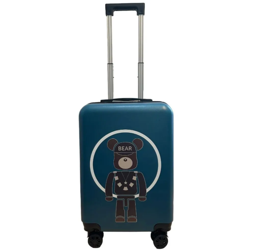 Чемодан для детей LATS 680 Медведь синий
