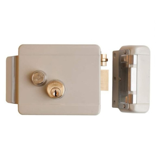 Замок электромеханический Falcon Eye FE-2369i сталь серый