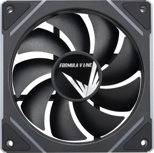 Вентилятор Formula Floe Plus 12BK ARPW, ARGB 120x120x25mm черный 4-pin + 3-pin 26.8dB Ret