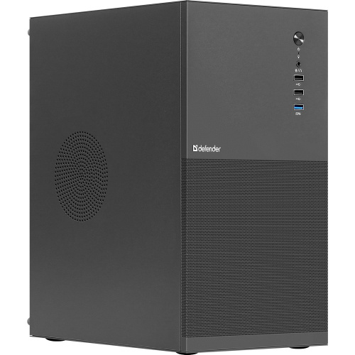 Корпус Defender Apex Metal (25021) черный, mATX, USB3.0, USB1.1x2