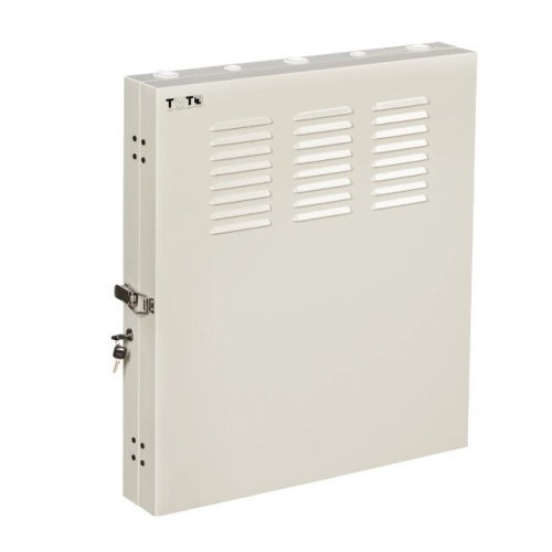 Шкаф коммутационный Lanmaster TWT-CBVRT-2U-6X7-GY настенный 2U 650x114ммм серый