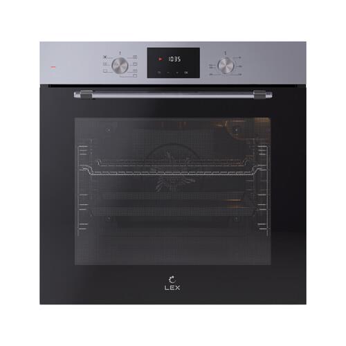 Электрический духовой шкаф LEX EDP 671 IX MAX серебристый