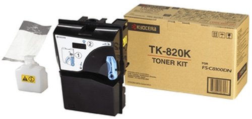 Тонер-картридж Kyocera 1T02HP0EU0 TK-820K 15 000 стр. Black для FS-C8100DN