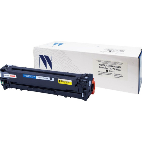 Картридж NV Print NV-CF210X/CE320A/CB540A Canon 716/731 для HP LaserJet Color Pro M251n/nw/M276n/nw/CP1525n/nw/CM1415fn/fnw/CP1215/