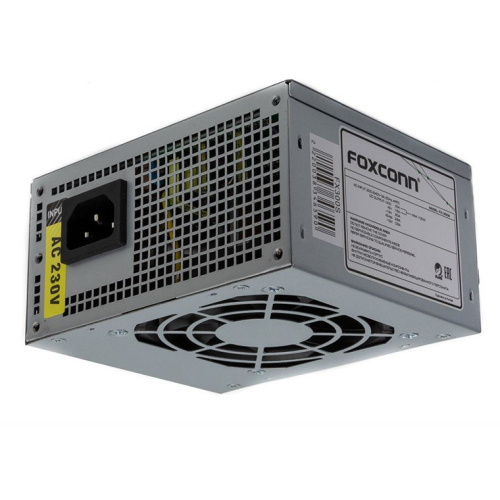 Блок питания Foxconn FX-300S 300W SFX APFC, 80FAN, 3xSATA, 1x4PIN, 1x6PIN PCI-E, 24+4