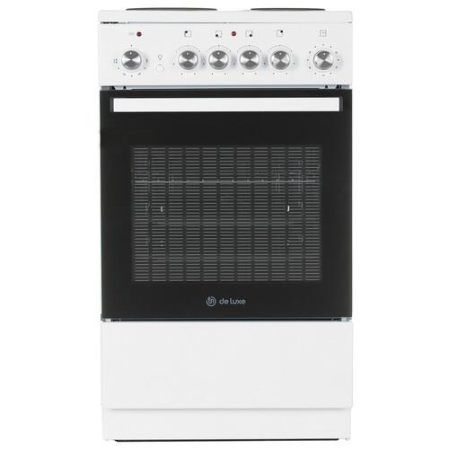 Электрическая плита De Luxe 5004.16Э белый