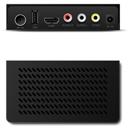 Ресивер DVB-T2 Starwind CT-200 черный