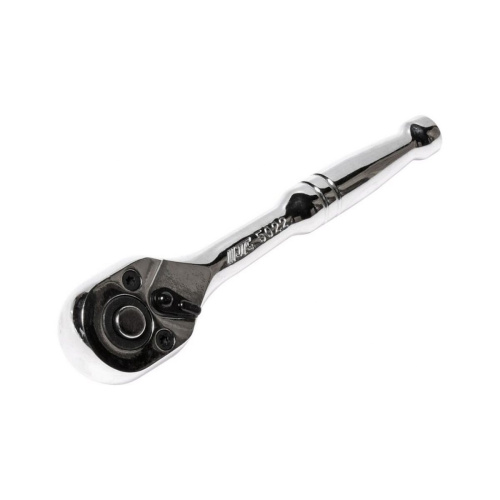 Ключ трещотка JTC 5022 1/4 72-зубцовая с металлической рукояткой, длина 128мм