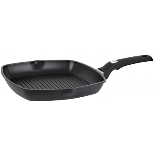 Сковорода-гриль Rondell Point RDA-1350 28см черный без крышки