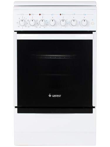 Комбинированная плита Gefest 5112-02 белый, 3газ+1электро/электродух 
