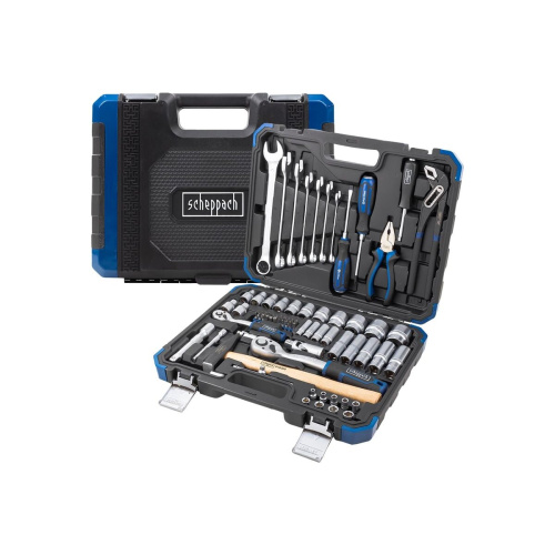 Набор инструментов Scheppach Sch-4742-5(64479) 74 предмета