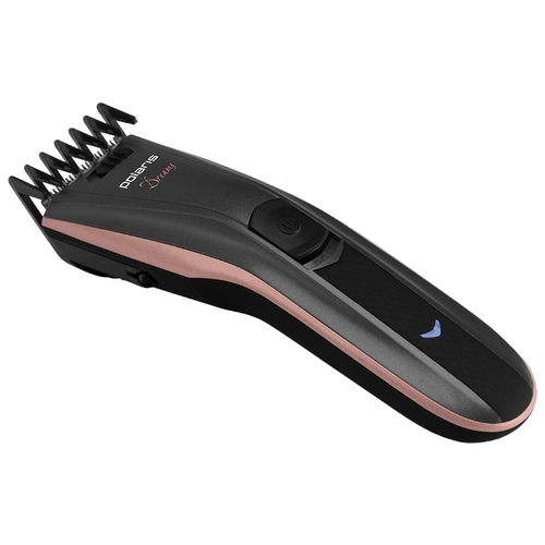 Машинка для стрижки Polaris PHC 0512RC черный/розовый