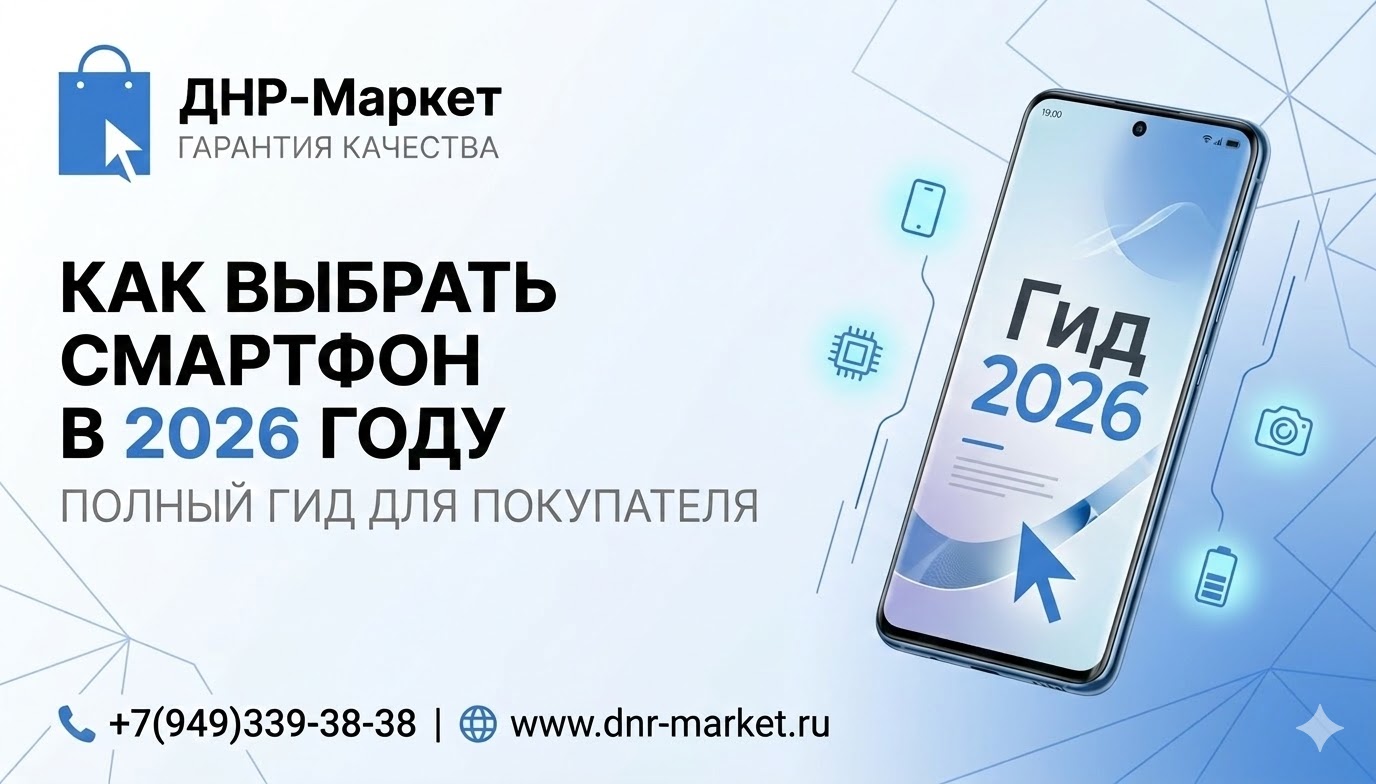 Как выбрать смартфон в 2026 году: полный гид для покупателя. Как выбрать смартфон в 2026 году: полный гид для покупателя.