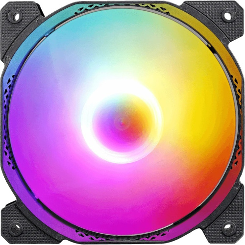 Вентилятор Formula Cosmic 14BK FR, RGB 140х140x25 черный 3-pin 4-pin (Molex) Ret