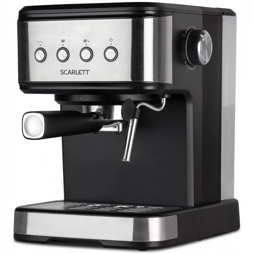 Кофеварка Рожковая Scarlett Sc-Cm33022 Серебристый/Черный