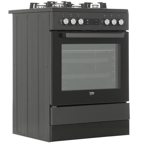Комбинированная плита Beko FSM65330DAS черный