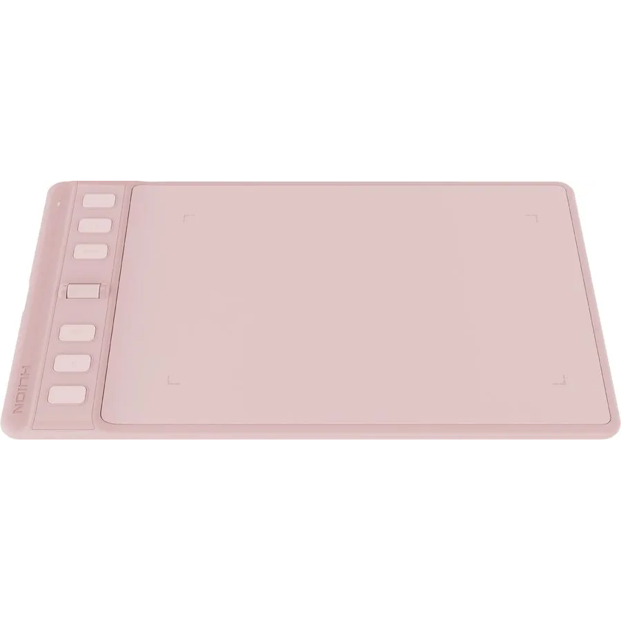 Графический планшет Huion Inspiroy 2 S H641P Pink Графический планшет Huion Inspiroy 2 S H641P Pink — Дополнительный ракурс рабочей системы
