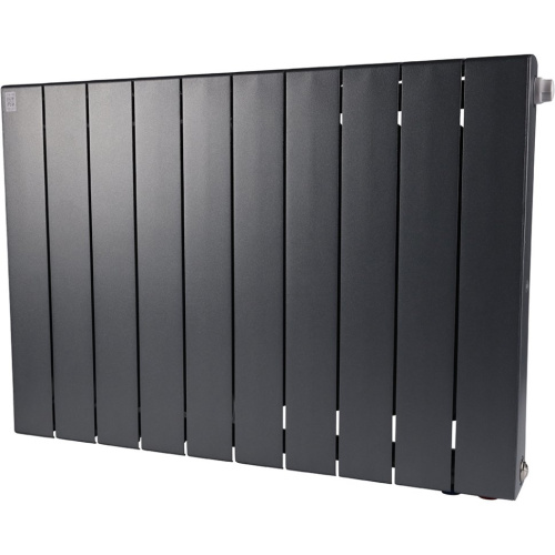 Биметаллический радиатор отопления Rifar Supremo Ventil SVR 500 10 секций нижнее правое подключение титан