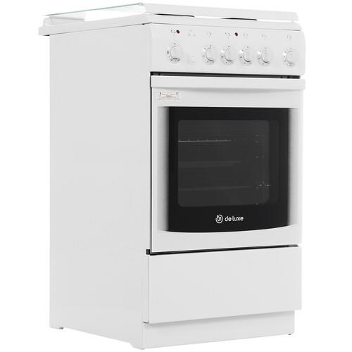 Электрическая плита De Luxe 506004.03Э (кр) белый