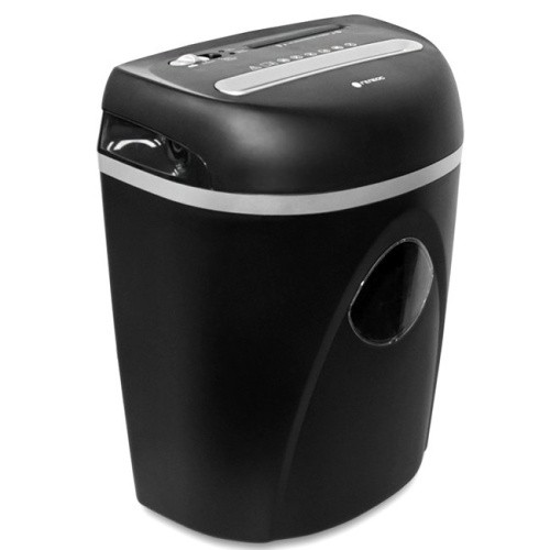 Шредер ГЕЛЕОС УП23-4, DIN P-4 (4 ур-нь секр.), фрагмент 3,9х35мм, 14-16 лист (70г/м2), CD/пл.карты/скрепки/скобы, 23 литра