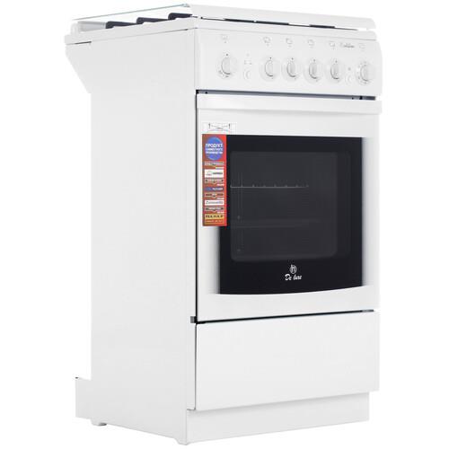 Газовая плита De Luxe 5040.33Г (КР) ЧР белый
