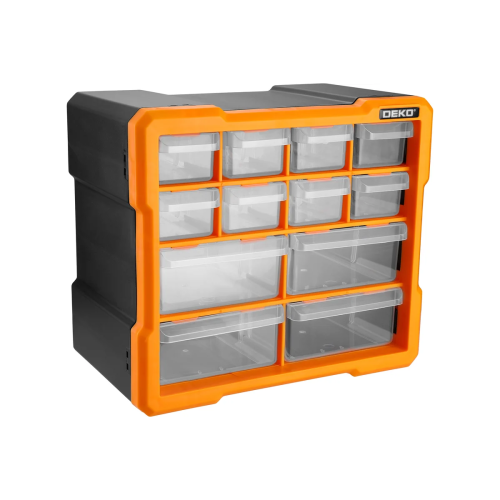 Ящик для инструментов DEKO Smart box 12 (085-3004) оранжевый