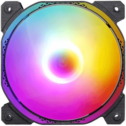 Вентилятор Formula Cosmic 12BK FR, RGB 120х120x25 черный 3-pin 4-pin (Molex) Ret