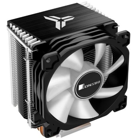 Кулер JONSBO CR-1400 ARGB(Black) ARGB (160W, 4-pin PWM, 126mm, Al/Cu, 4x6mm, 1x92mm, 36.0CFM, 30.5dBA, 2300RPM)