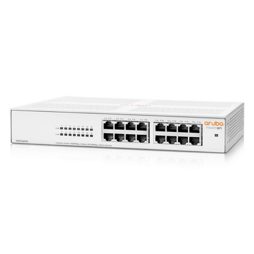 Коммутатор HPE Aruba Instant on 1430 (R8R47A) 16G unmanaged fanless Switch