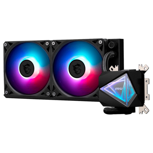СВО MSI Mag CoreLiquid I240 (306-7ZW7A11-C24) 2x ARGB Gen2 Fan, ARGB Gen2 Block, Color Box