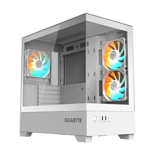 Корпус Gigabyte C201 Panoramic Ice (GB-C201PI) mATX без БП