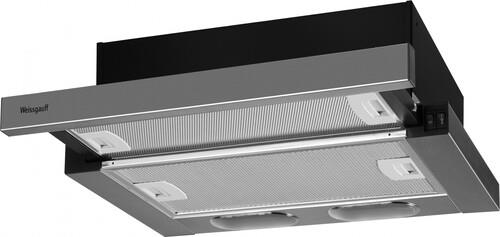 Вытяжка телескопическая Weissgauff TEL 450 X черный/серебристый
