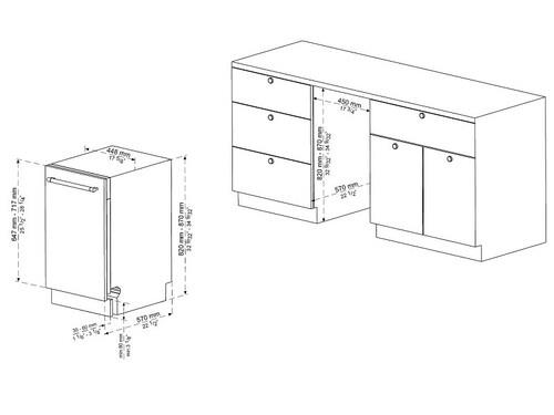 Встраиваемая посудомоечная машина Korting KDI 45898 I
