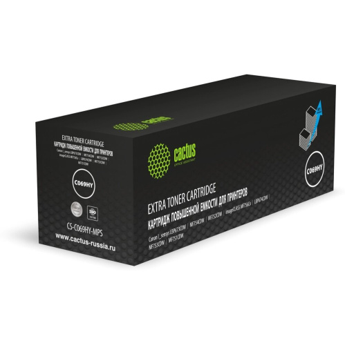 Картридж лазерный Cactus CS-C069HY-MPS 069HY желтый 9000стр для Canon I_sensys LBP673CDW/MF754CDW/MF752CDW/imageClass MF756Cx/LBP674CDW/MF753CDW