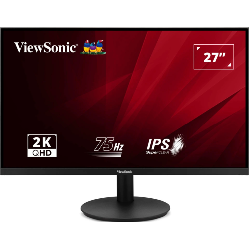 Монитор ViewSonic VA2708-2K-HD-2 черный