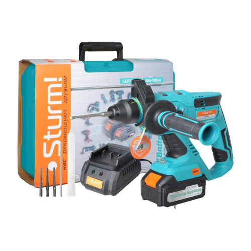 Перфоратор Sturm! CRH1822 аккум. (кейс в комплекте)