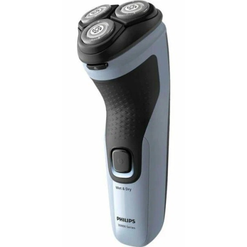 Электробритва роторная Philips X3003/00 реж.эл. 3 питан. аккум. голубой