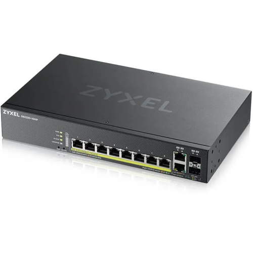 Коммутатор Zyxel NebulaFlex Pro GS2220-10HP (GS2220-10HP-EU0101F) 10G 8PoE+ 180W управляемый