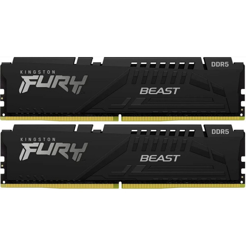 ОЗУ Kingston Fury Beast KF560C30BBEK2-64 DDR5 - 2x 32ГБ 6000МГц, DIMM, Ret