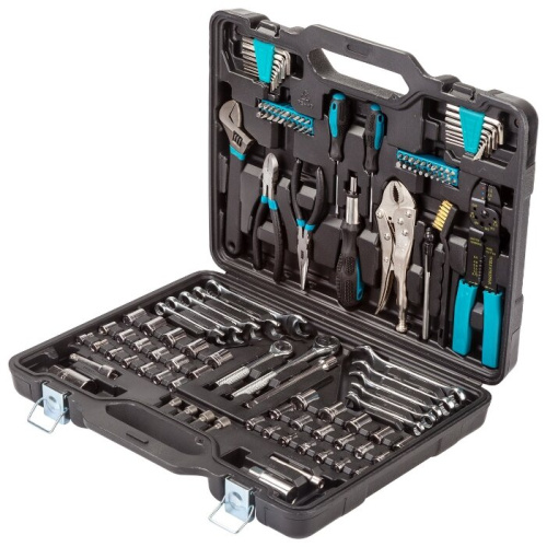 Набор инструментов Bort BTK-123 123 предмета (жесткий кейс)