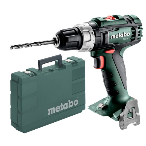 Дрель-шуруповерт Metabo BS 18 L кейс