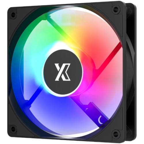 Вентилятор XASTRA FC120B FRGB bulk pack 120x120x25мм (FRGB, 1200 RPM, black)