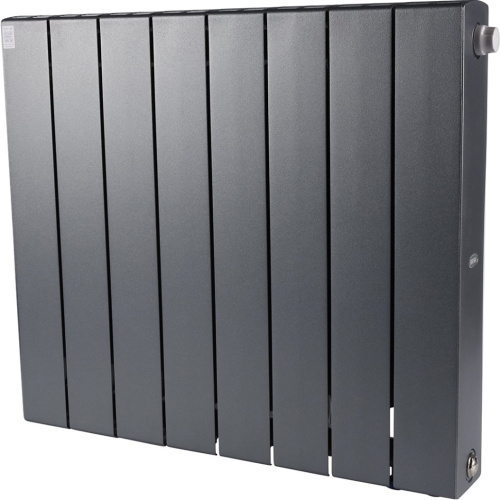 Биметаллический радиатор отопления Rifar Supremo Ventil SVR 500 8 секций титан