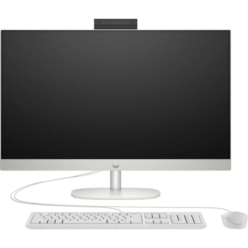 Моноблок HP 24-cr0071ci (C84FHEA) Full HD i7 1355U (1.7) 16Gb SSD1Tb Iris Xe без ОС GbitEth WiFi BT 90W клавиатура мышь Cam белый 1920x1080