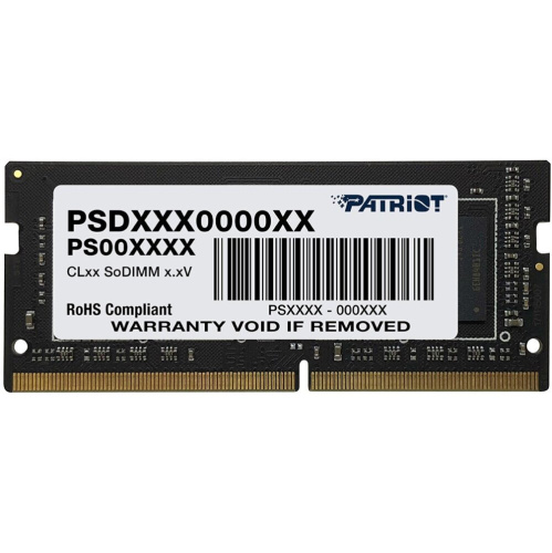 ОЗУ PATRIOT Signature Line PSD48G32002S DDR4 8Гб 8Гбх1 1.2 В черный