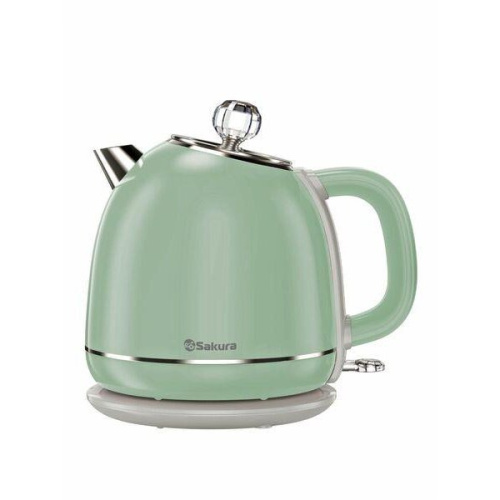 Электрочайник Sakura SA-2187GR зел-сер