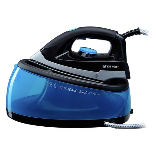 Паровая станция Kitfort KT-922 черный/синий